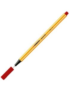 C 10 stabilo point 88 carmin nº48 punta de fibra 04mm